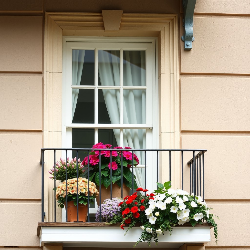 Kako urediti balkon s cvjetnim aranžmanima